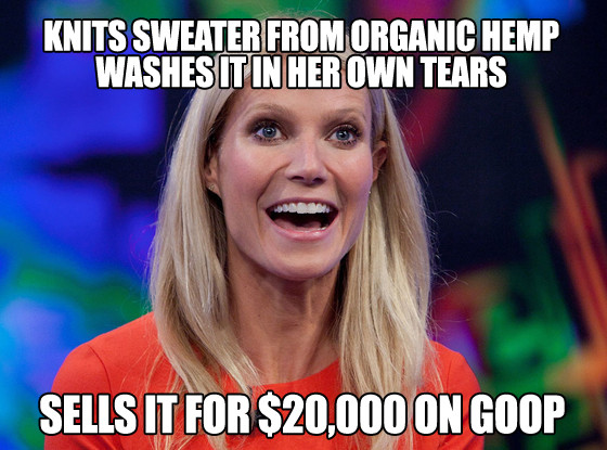 Why Is Gwyneth Paltrow So Happy Meme E Online